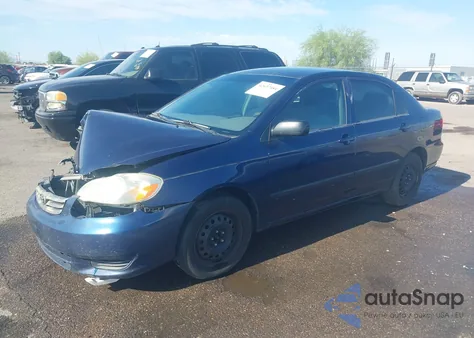 2004 Toyota Corolla Ce/Le/S из США, поврежденный, VIN 1NXBR32E04Z341952